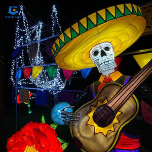 SG-RT211 дизайн большой Хэллоуин открытый жуткий туннельный фонарь фестиваль змея - Product Image 3