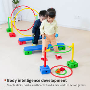 BAONILE <span class=keywords><strong>Jeu</strong></span> <span class=keywords><strong>de</strong></span> lancer <span class=keywords><strong>de</strong></span> sacs <span class=keywords><strong>de</strong></span> sable Hopscotch, ensemble <span class=keywords><strong>de</strong></span> <span class=keywords><strong>jeu</strong></span> <span class=keywords><strong>de</strong></span> plein air pour enfants, équipement d'entraînement sensoriel - Product Image 2