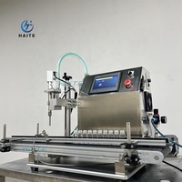 Machines de remplissage automatiques de liquides pour graisse, huile d'olive et lubrifiant HAITE