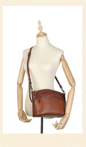 Túi đeo vai cho phụ nữ hợp thời trang ví da bò da Hobo Túi xách ly hợp túi yên với 2 dây đeo có thể tháo rời - Product Image 3