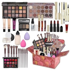 Kit de Maquillaje Profesional Todo en Uno, Caja de Regalo de Maquillaje Completo, Paleta de Sombras de Ojos, Base de Maquillaje Impermeable de Alta Pigmentación - Product Image 5