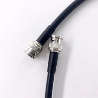 Ensemble de câble coaxial 75ohm Belden 1694A SDI HD rf avec connecteurs à sertir BNC mâle droit vers BNC mâle droit