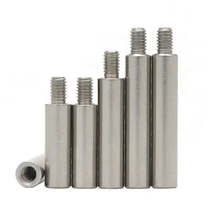 M3 M4 6mm Longitud de la rosca 304 Separador hexagonal de acero inoxidable Tornillo separador macho a hembra