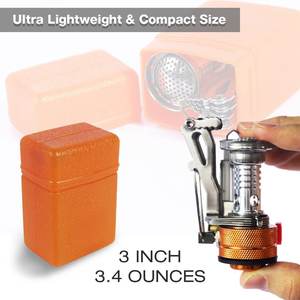 <span class=keywords><strong>Camping</strong></span> Cuisinière À <span class=keywords><strong>Gaz</strong></span> Portable <span class=keywords><strong>Camping</strong></span> En Plein Air En Alliage D'aluminium <span class=keywords><strong>Ultra</strong></span> Léger Pique-Nique Cuisine Camp Réchaud pour La Survie - Product Image 6