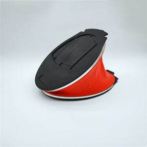 Pompe à air portable pour SUP gonflable et <span class=keywords><strong>bateau</strong></span> de piscine, avec pédale et buse interchangeable, et long tuyau accordéon - Product Image 1