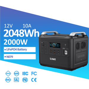 Estación de Energía Portátil SAMAS N079 2048Wh, Onda Sinusoidal Pura, Linterna, Batería de Reserva Confiable, Gran Capacidad 2048Wh para Exteriores - Product Image 4