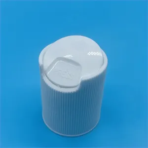 28/415 Plastic Screw Cap With Ribbed Plastic Disc Top Cap For Shampoo Bottle