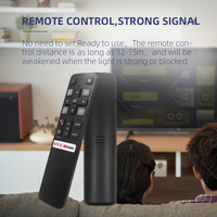 Adecuado para control remoto de TV TCL Control remoto de TV de voz universal
