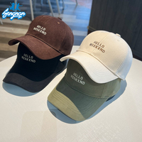 Gorras de Béisbol al por Mayor de 6 Paneles con Diseño Perforado y Logotipo Bordado Personalizado