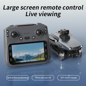 Nâng cấp L600-1 Pro Max bay không người lái với 4K máy ảnh 3-trục Gimbal dài khoảng cách <span class=keywords><strong>GPS</strong></span> màn hình từ xa quadcopters 5g UAV ngoài trời bay không người lái - Product Image 3