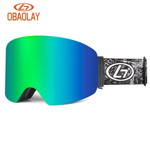 Double Lens Snow Sport Eyewear Cheap Price Anti-fog Ski Glasses Anti-fog Googles Mirrored Ski Goggles