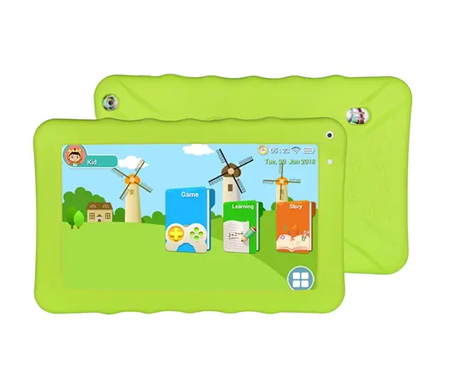 9 "çoklu dokunmatik ekran yeni çocuk wifi tab 512M RAM 16G ROM android renkli tablet pc kutusu paket