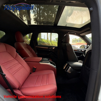 Sièges arrière améliorés Luxuryn pour Mercedes-Benz Vito avec siège aérodynamique en cuir de qualité supérieure et conception de type matelas imperméable