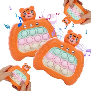 Creative Tiger Fidget Quick Fast Speed Push Puzzle Game Kids Handheld Console Toy Educational Relieve Stress Popping Game