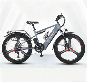 Vélo de montagne électrique 48V avec moteur central sûr et stable, freins à disque doubles, moteur 350W, pneus de 26 pouces pour une utilisation hors route et en ville - Product Image 6