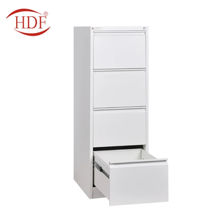 Custom Easy Assembly Steel Office Filing <b>Cabinet</b> 4-<b>Drawer</b> Durable Large Capacity <b>Storage</b> for Workshop Gym - Product Image 3
