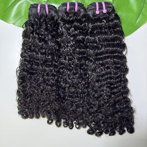 Dropshipping Capelli Umani Vietnamiti 100% Naturali, Ricci Birmani, 18 Pollici, Doppio Filamento, Senza Grovigli - Product Image 1