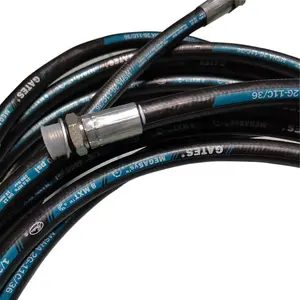 GATES stainless steel braided hydraulic hose/sae hydraulic hose/rubber hose