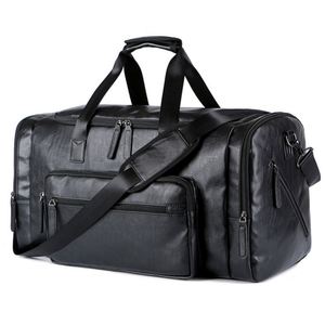 Bolsa Deportiva de Cuero Impermeable para Hombre de Alta Calidad al por Mayor con Compartimento para Zapatos - Product Image 1
