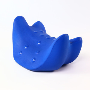 Butterfly-Shaped Cervical <b>Pillow</b> Memory Foam <b>Neck</b> Massage <b>Pillow</b> For Adults Blue Color - Product Image 1