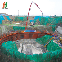 Panneau de coffrage en acier pour construction de bâtiments de style design industriel, composants en plastique, assemblage facile, garantie 1 an