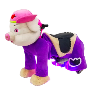 Paseo de monedas de centro comercial para niños fácil de montar en juguete Panda <span class=keywords><strong>conejo</strong></span> paseo de animales - Product Image 4