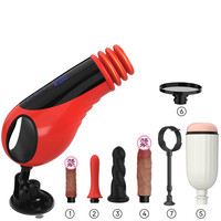 9-Frequenz LCD Sexmaschine Teleskopischer Vibrierender Weiblicher Masturbations-Massagevibrator
