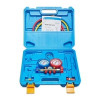Pompe à vide 1/4HP avec manomètres, kit 110V/220V AC, pour la réfrigération et l'entretien de la climatisation