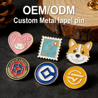 Badges en métal émaillé personnalisés avec logo d'entreprise, fabriqués en usine à Zhongshan depuis 9 ans, émail dur, cadeaux promotionnels de bureau