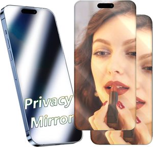 Chống gián điệp Tempered Glass bảo vệ màn hình gương bảo vệ trong suốt sự riêng tư Glass 14 15 cho Iphone điện thoại di động 9H lớp AA - Product Image 3