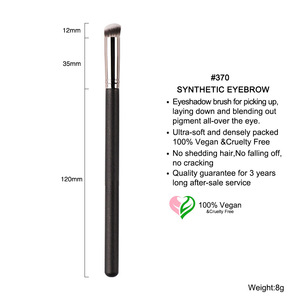 Marque privée Ulikeke-Pinceaux <span class=keywords><strong>de</strong></span> maquillage pour le nez <span class=keywords><strong>biseauté</strong></span>, 170/270/370, avec <span class=keywords><strong>fond</strong></span> <span class=keywords><strong>de</strong></span> <span class=keywords><strong>teint</strong></span> rond et plat - Product Image 3