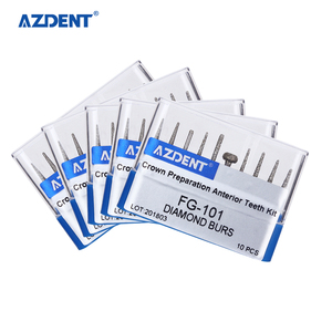 Dentale Fresa Diamantata Kit Anteriore Corone e Ponti Preparazione Kit