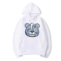 Échantillon gratuit de patchs d'ours personnalisés Logo de broderie Fer sur des patchs d'ours cousus sur une broderie personnalisée