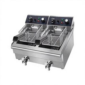 批发商12升加厚欧式电炸锅商用大容量多功能中国制造炸锅 - Product Image 6