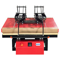 Xingyan mesin pres panas sublimasi, mesin tekan panas Format besar magnetik 80*100cm dengan Slide-out