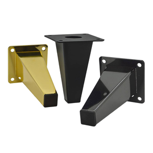 Thép cán nguội hình nón vuông chân đồ nội thất cho nhà bếp ăn cạnh giường ngủ Bàn cà phê TV Tủ sofa hỗ trợ chân phần cứng - Product Image 1