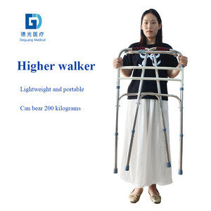 Nhà Máy Bán buôn Tùy chỉnh cao thép không gỉ Walker, chất lượng cao có thể gập lại, cho phục hồi chức năng của người khuyết tật - Product Image 4