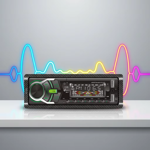 วิทยุติดรถยนต์ 7388 กำลังสูง มัลติมีเดีย สเตอริโอ 4 RCA RGB ไฟแบ็คไลท์ 7 สี FM/BT/AUX/TF 2USB หน้าจอ LCD - Product Image 6