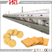 Célèbre marque PLC nouvelle tendance Biscuit ligne Sandwich Biscuit faisant la Machine Biscuit Tin Box Machine machines pour les grandes entreprises