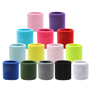 1 pezzo telo sportivo flessibile polsino fasce antisudore protezione per il <span class=keywords><strong>Tennis</strong></span> basket pallavolo Padel Fitness sudore avvolgente polsino - Product Image 1