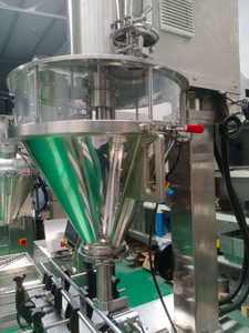 Servo-aangedreven semi-automatische schroefvuller voor eiwit-, kruiden- en specerijenpoeder, verticale schroefvuller - Product Image 2