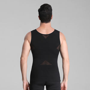 Männer Abnehmen Weste Body Shaper Unterwäsche Taille Cincher Korsett Männer Shaper Weste Körper Abnehmen Bauch Bauch Bauch Unterwäsche Korsett - Product Image 4