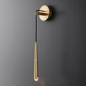Lampe murale de chambre à coucher moderne de luxe, LED en aluminium, design créatif, éclairage de couloir d'hôtel, salon, escalier - Product Image 4