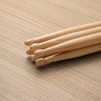 Professionelle Ahornholz-Drumsticks 5A 7B Größe mit individuellem Logo, Percussion-Schlägel für Kinder und Erwachsene, Schlagzeug-Set zum Üben