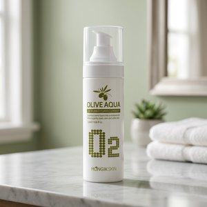 Hongikskin Olive Aqua O2 Limpiador de espuma de burbujas para belleza y cuidado personal - Product Image 2