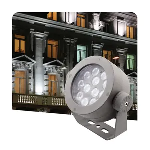 Aluminium IP65 wasserdicht LED Flutlicht Outdoor Landschaft Garten Flutlicht Strahler Runde Outdoor Flutlicht Projektor LED Flutlicht