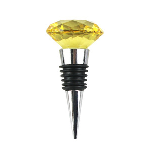 Diamond Pattern Wine <b>Stopper</b> Black Metal Sealing <b>Bottle</b> <b>Stopper</b> For Wine Champagne - Product Image 2