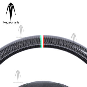 Convient pour <span class=keywords><strong>Maserati</strong></span> Grecale Levante Ghibli GranTurismo Quattroporte GranCabrio Volant en fibre de carbone - Product Image 2