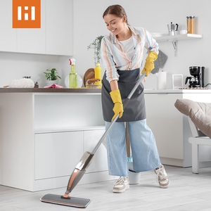 HOLAMOPA Foldable Aluminum Ladder Mop Microfiber Grout <b>Cleaner</b> for <b>Tiles</b> - Product Image 5