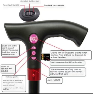 Productos de tendencia 2024 recién llegados bastón para caminar Senior inteligente y ajustable para ancianos - Product Image 6